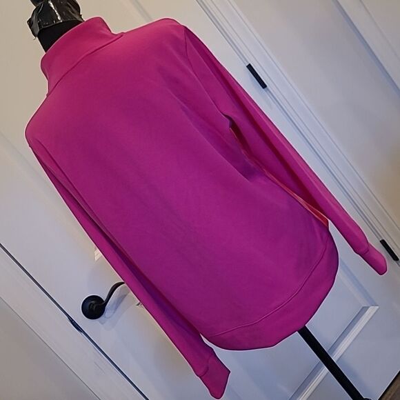 Kim Roger's  sz L Activewear pink & black Activewear jacket, zip front - Picture 4 of 9